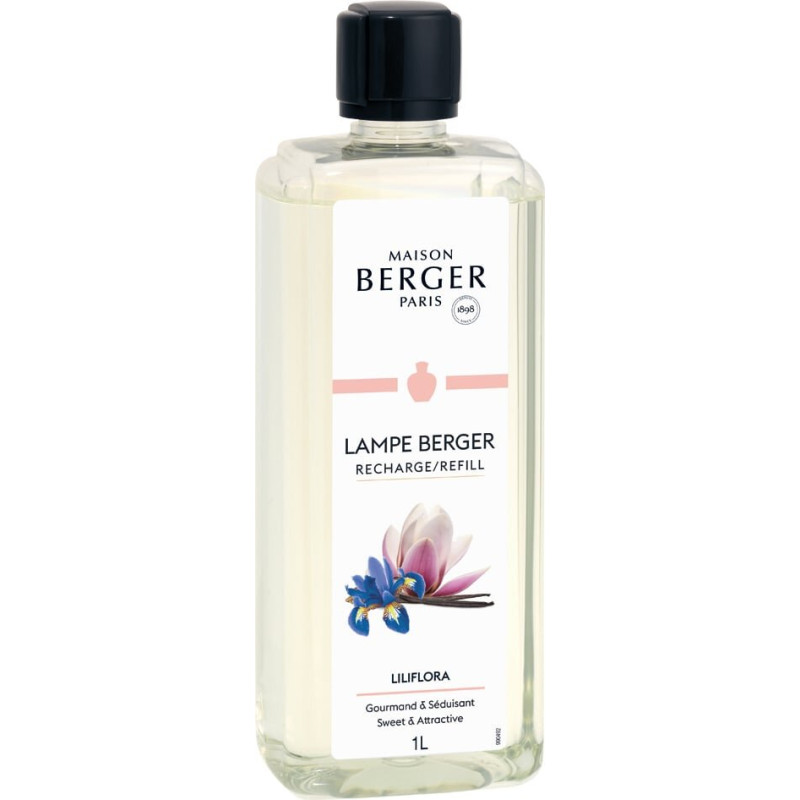 MAISON BERGER, UZPILDES BERGER LAMPĀM 1L LILIFLORA, MĀJA, SMARŽU DIFUZORI, KATALITISKIE DIFUZORI