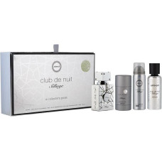 Komplekts Armaf Club De Nuit Sillage vīriešiem: smaržas EDP, 30 ml + ķermeņa smidzinātājs, 50 ml + matu sprejs, 55 ml + zīmuļa dezodorants, 75 g