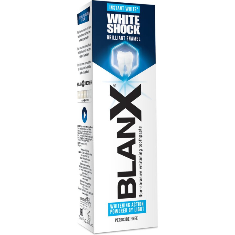 Balinoša zobu pasta Blanx White Shock 75 ml