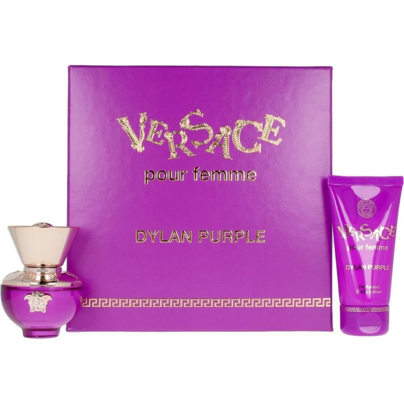 Komplekts Versace Pour Femme Dylan Purple Set sievietēm: parfimērijas ūdens EDP, 30 ml + ķermeņa losjons, 50