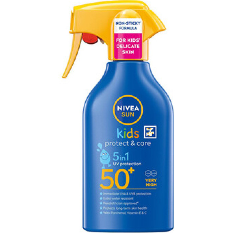 Nivea Kids Protect & Care Spray SPF 50+ - Sprej na opalov&aacute;n&iacute;