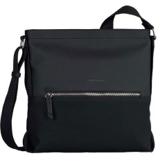 Plecu soma - TOM TAILOR - Erin Cross Bag M - Melna - 100% poliuretāns - 28x27x7 cm