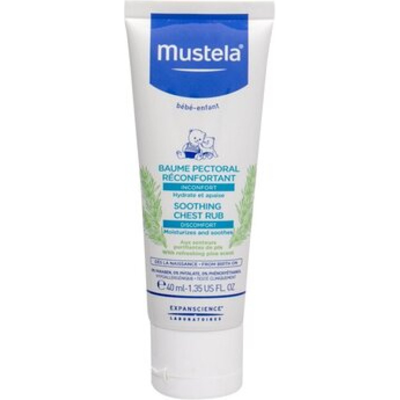 Mustela B&eacute;b&eacute; Soothing Chest Rub Balm - Balm with pine essence for a peaceful sleep