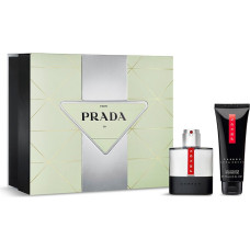 Komplekts Prada Luna Rossa Carbon vīriešiem: tualetes ūdens EDT, 50 ml + dušas želeja, 75 ml