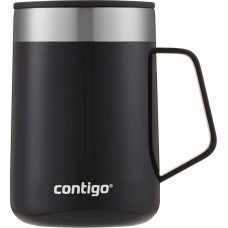 Termokrūze ar rokturi Contigo Streeterville 420 ml – Melna