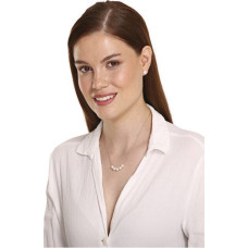 Sudraba kaklarota ar pērli sievietēm JwL Luxury Pearls JL0782