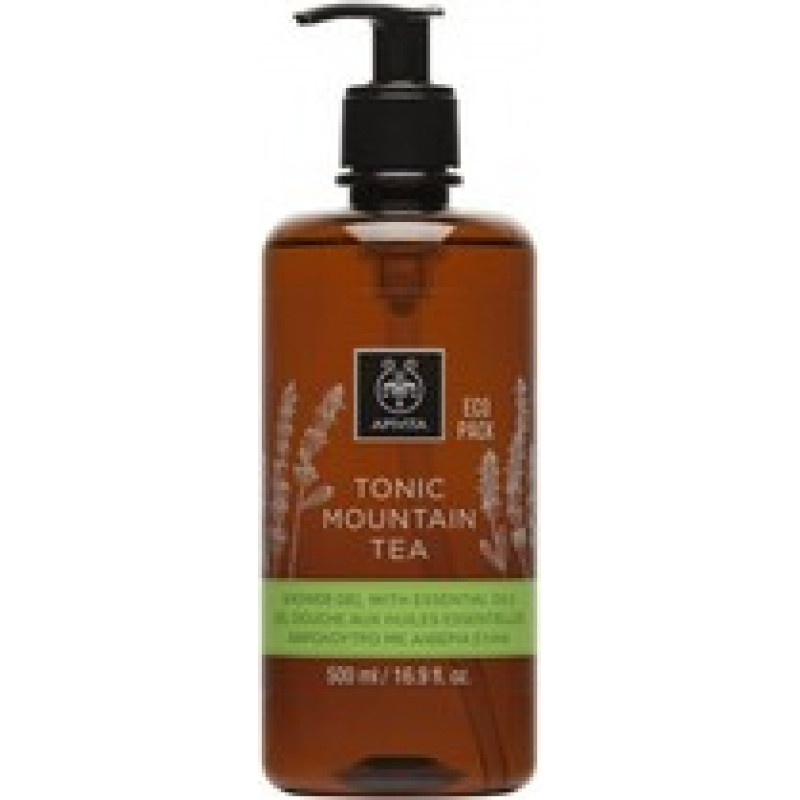 Apivita Tonic Mountain Tea Shower Gel