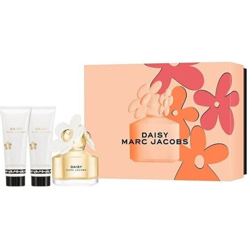 Marc Jacobs Daisy komplekts - EDT (tualetes ūdens) 50 ml + ķermeņa losions 75 ml + dušas želeja 75 ml