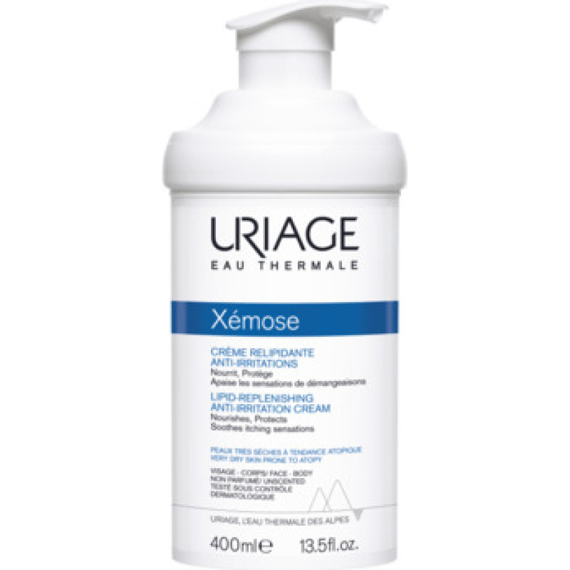 Uriage Relief Soothing Cream for Very Dry Sensitive and Atopic Skin Xemose (Lipid-Replenishing Anti-Irritation Cream)