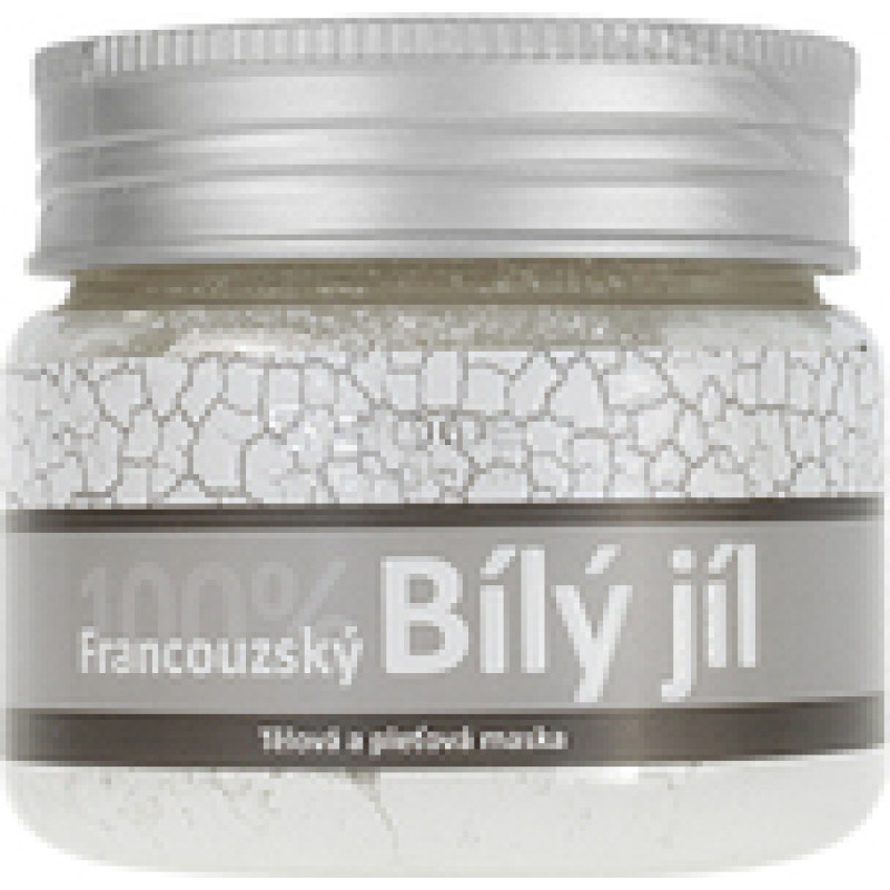 Saloos 100% French White Clay - body and face mask