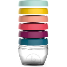 BABYMOOV Babybols 6 gab alus trauku komplekts bērniem 250ml, ar graduāciju, garantēti bez BPA, hermētiski noslēgti, ar pārrakstāmu virsmu