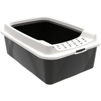 Kaķu kaste Rotho My Pet Bonnie Eco Balts/Melns
