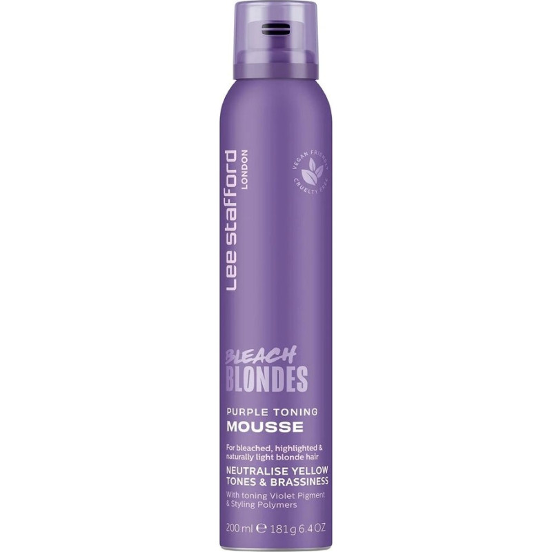 Lee Stafford - Bleach Blondes Purple Toning Mousse 200 ml