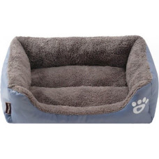 Suņu gulta, 65x50 cm, pelēka