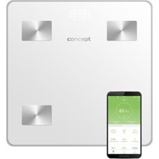 Elektroniskie Ķermeņa svari Concept VO4000, 180 kg PERFECT HEALTH, balti