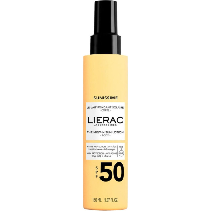 LIERAC - SUNISSIME SAULĒS FONDANT PIENS SPF 50 ĶERMENIM 150 ML