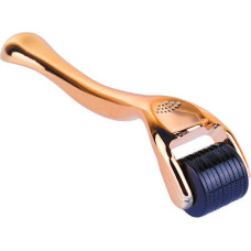 Sejas mikroadatu rullītis Single Microneedle Roller Gold en Handle
