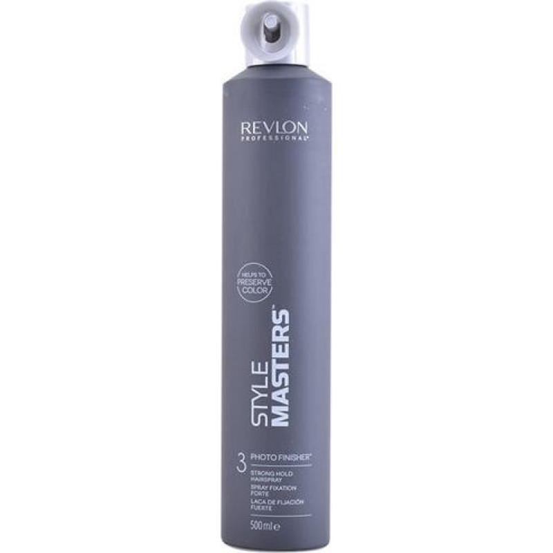 Matu veidošanas līdzeklis Revlon Professional Hairspray with strong fixation Style Masters (Photo Finisher Hair spray) 500 ml
