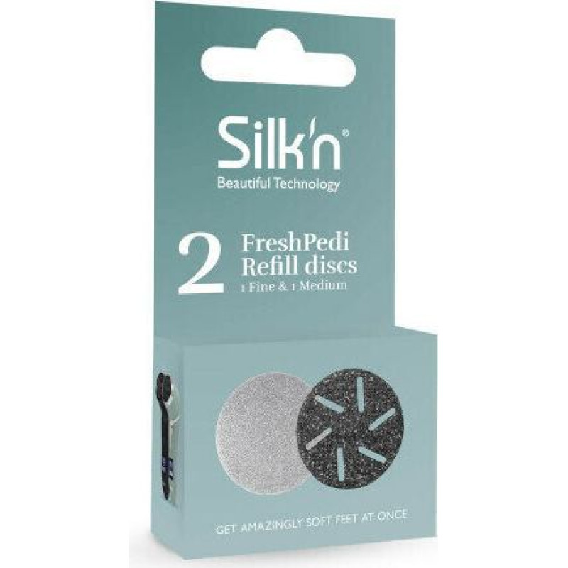 Kāju skrubja galviņas, Silk'n FreshPedi Soft&Medium (2 gab.)