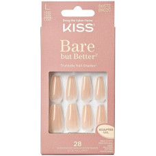 Līmējošie nagi Bare but Better Nails - Nude Drama, 28 gab.