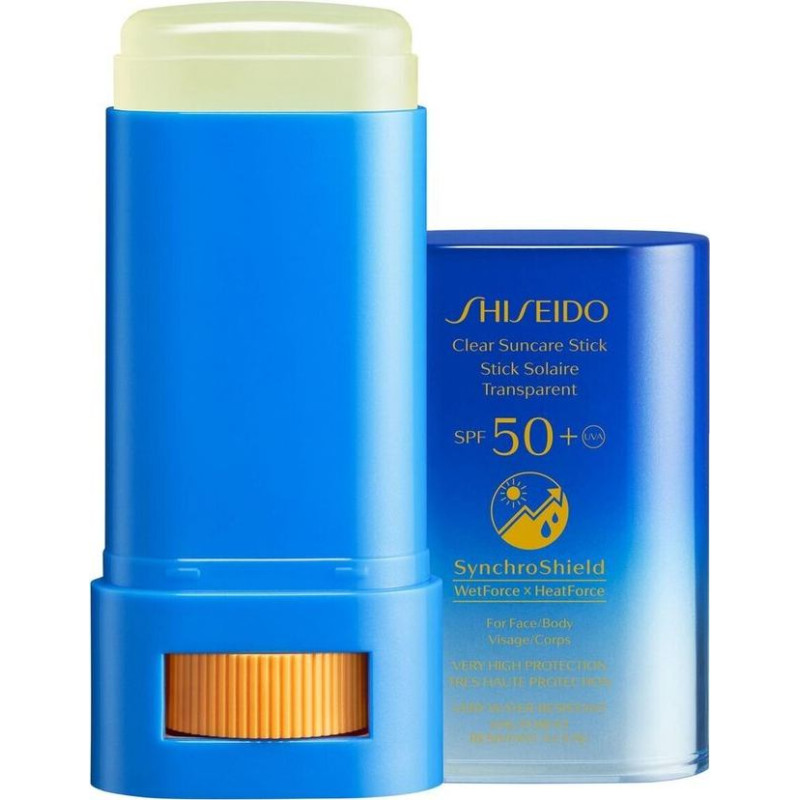 Saules aizsargājošs zīmulis Shiseido Clear Suncare Stick SPF50, 20 g