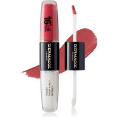 Lūpu krāsa Dermacol 16H Lip Colour Shiny Pink Spīdīgs Ilgnoturīgs
