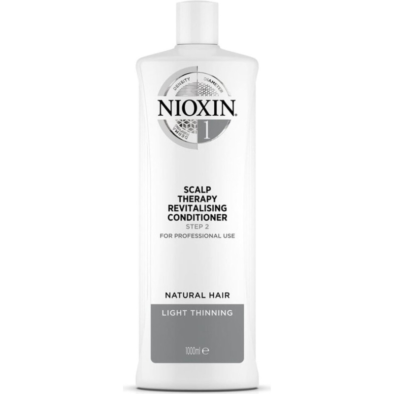 Nioxin Sistēma 1 Galvas ādas + Matiem Kondicionieris 1000ml