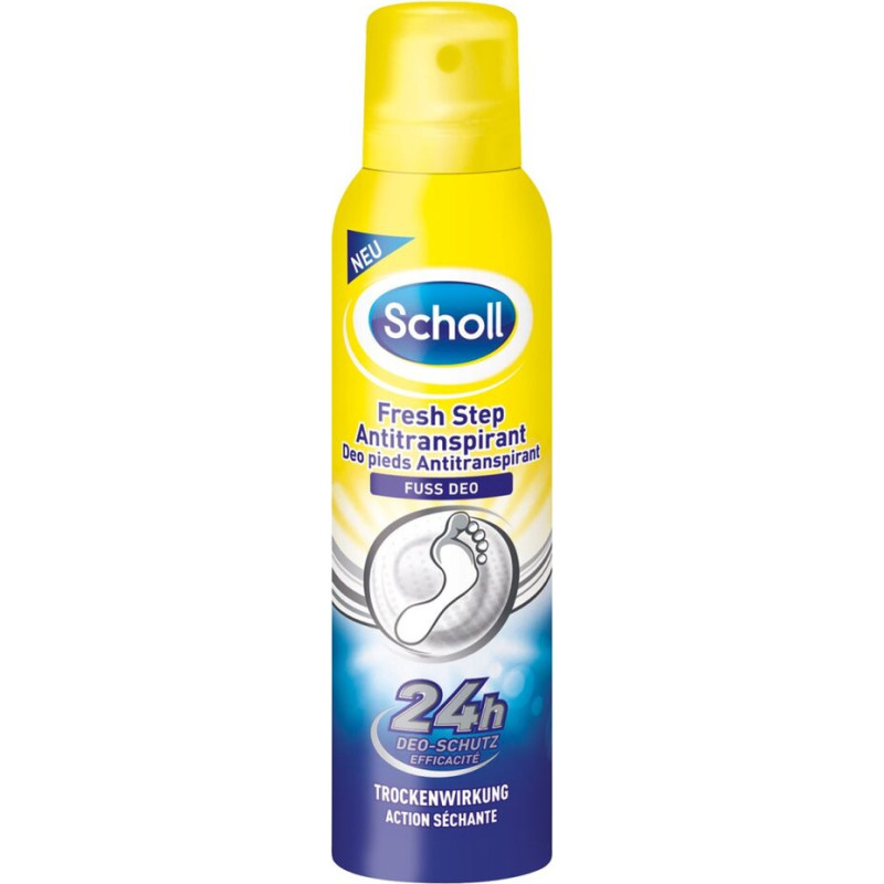 Izsmidzināms dezodorants kājām Scholl Fresh Step 150 ml