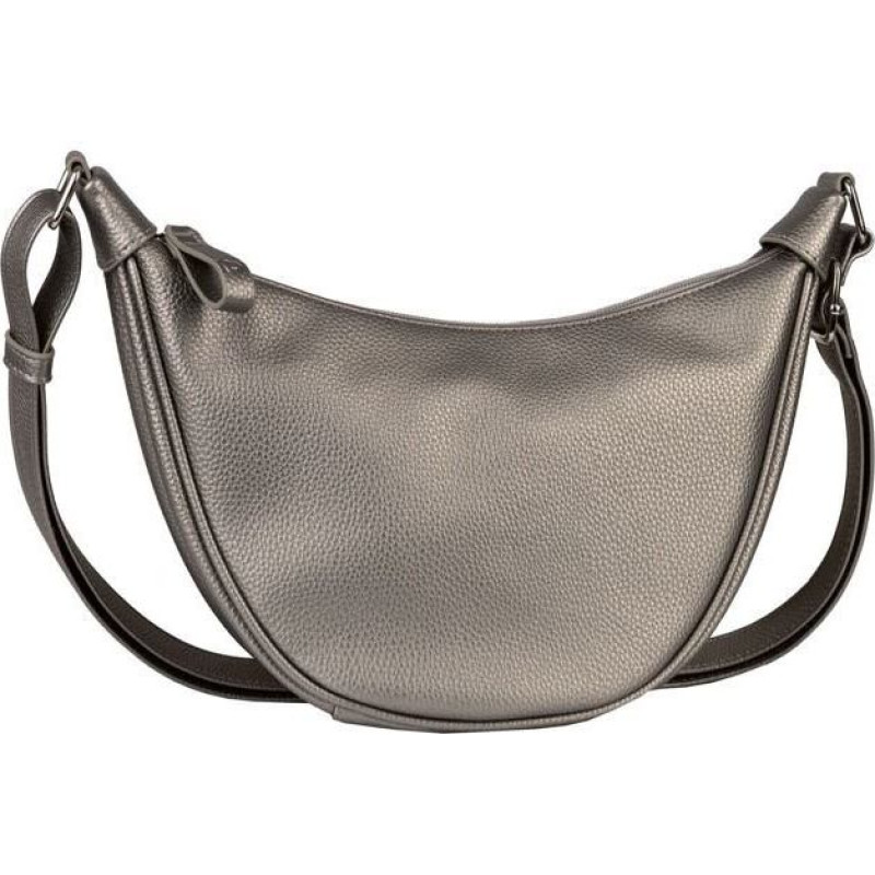 Plecu soma - TOM TAILOR - Liriel Cross Bag M - Sudraba - Poliuretāns - 33x17.5x11 cm