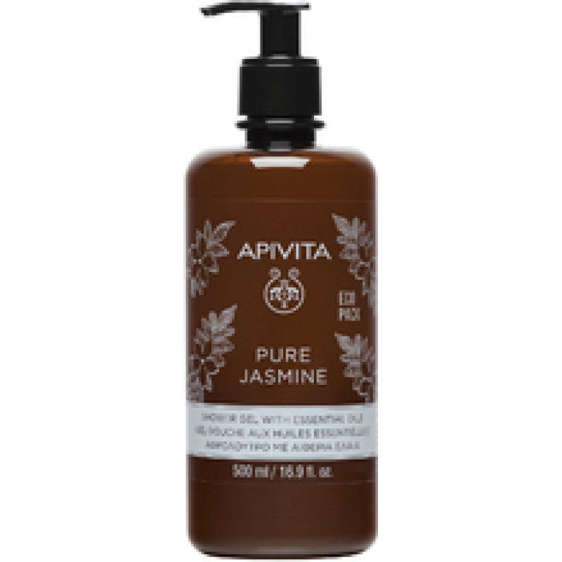 Apivita Pure Jasmine Shower Gel with Essential Oils