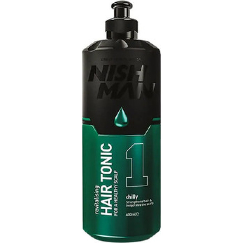 Nishman Revitalising Hair Tonic - Vlasov&eacute; tonikum pro stimulaci mužsk&eacute; vlasov&eacute; pokožky