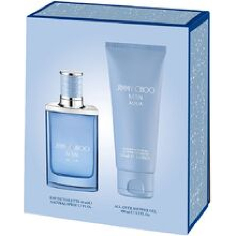 Jimmy Choo Man Aqua D&aacute;rkov&aacute; sada EDT 50 ml a sprchov&yacute; gel 100 ml