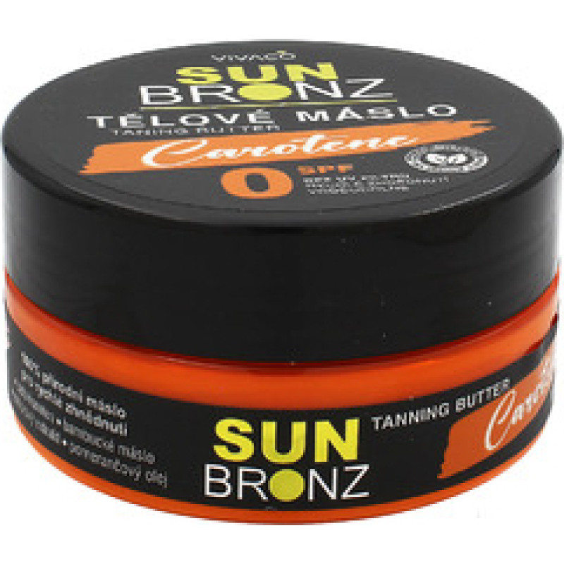 Vivaco Sun Bronz Carotene Tanning Butter SPF 0 - Tělov&eacute; m&aacute;slo
