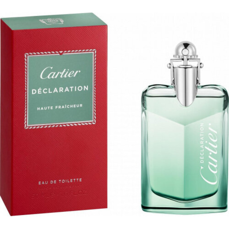 Tualetes ūdens Cartier Declaration Haute Fraîche EDT vīriešiem, 50 ml