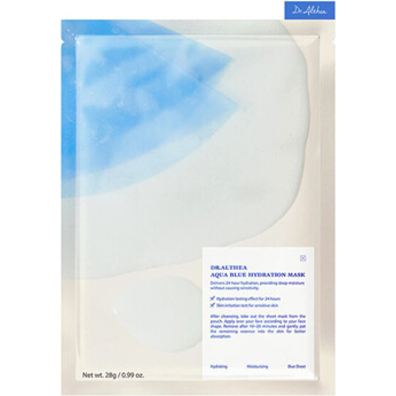 Dr.althea Aqua Blue Hydration Mask ( 4 x 28 g ) - Hydratačn&iacute; pleťov&aacute; maska