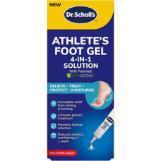 Scholl Athlete`s Foot 4v1 Gel - Gel na atletickou nohu