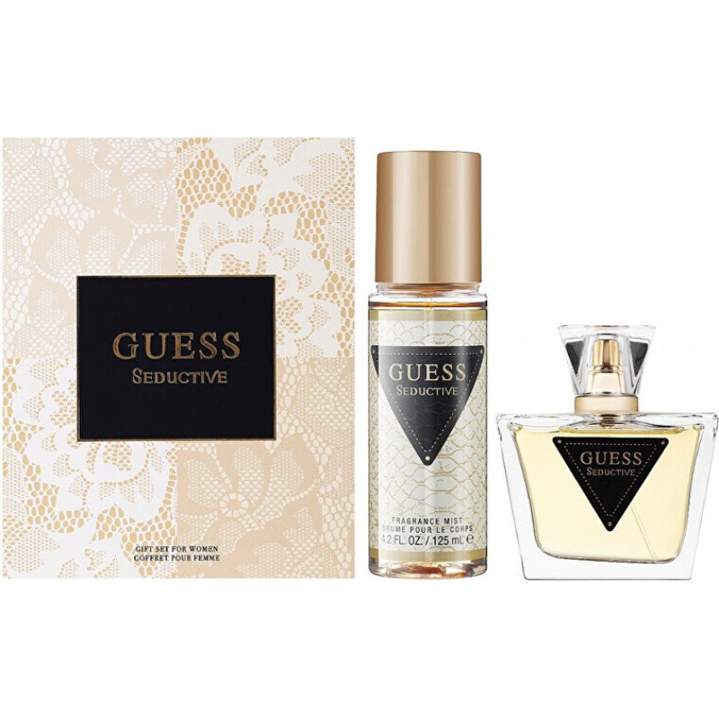 Guess Seductive sievietēm dāvanu komplekts parfimētais ūdens (EDP) 75ml + ķermeņa migla 125ml