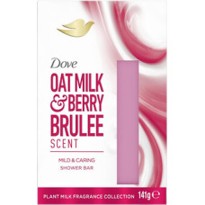 Dove Shower Bar Oat Milk ( Ovesn&eacute; ml&eacute;ko a Berry Brule&eacute; ) - Kr&eacute;mov&aacute; tableta