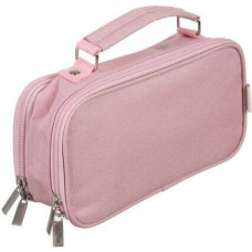 Dubults salokāms zīmuļa futrālis Maaleo 24517, rozā