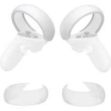 Controller Protective Cover Kiwi Design Q26-2.1 for Meta Quest 2 White