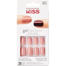 Viltus nagi - KISS - Gel Fantasy KGN12 - 28 gab. - Īsi - Līme iekļauta