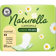 Ikdienas ieliktnīši Naturella To Go Plus ar kumelīšu aromātu, 20 gab.