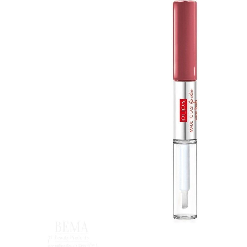 Lūpu krāsa un spīdums Pupa Made To Last Lip Duo ūdensnoturīgs 2x4 ml