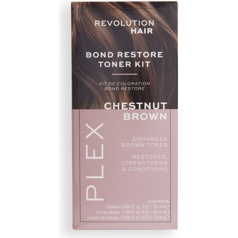 Matu krāsa Revolution Haircare Plex hair color Blond Chestnut