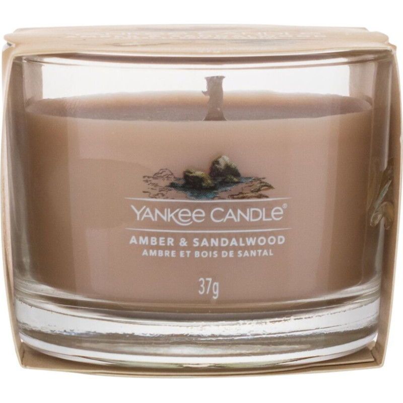 Yankee Candle Mini Amber & Sandalwood aromātiskā svece