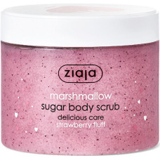 Cukura ķermeņa skrubis Ziaja Marshmallow Strawberry fluff, 300 ml