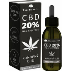 CBD 20% pilna spektra kaņepju eļļa 10 ml