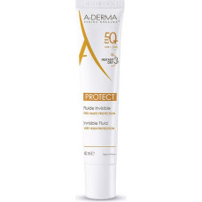Sauļošanās krēms sejai A-Derma Protect Fluide Invisible SPF 50+ (40 ml)