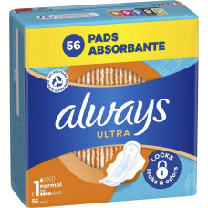 Higiēniskās paketes Always Ultra Size 1 Normal, 56 gab.