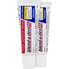 Zobu protēžu fiksācijas krēms Blend-a-dent Original, 2 gab.